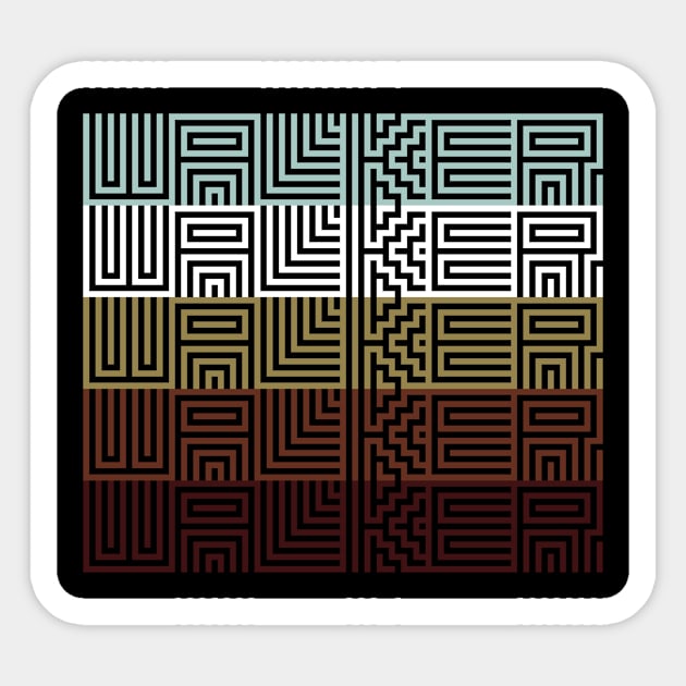 Walker Sticker by thinkBig